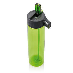 Спортивна пляшка 750 мл води з трубочкою Loooqs Tritan Зелений