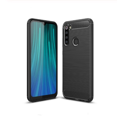 Чохол Carbon для XIaomi Redmi Note 8 чорний