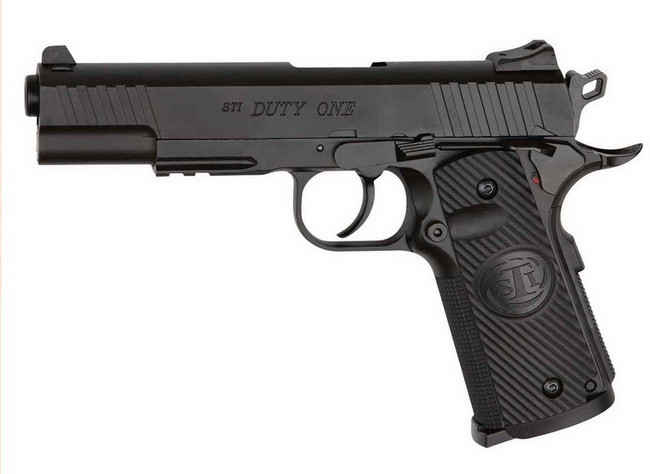 Пістолет пневматичний ASG STI Duty One (4,5mm), чорний