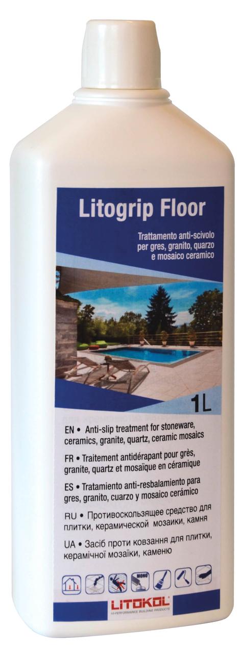 Litokol Litogrip Floor - Літокол Літогріп Флор - протиковзкий засіб для каменю, плитки, мозаїки, 1л