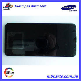 Дисплей з сенсором Samsung А307 Galaxy А30ѕ Black, GH82-21190A, оригінал!