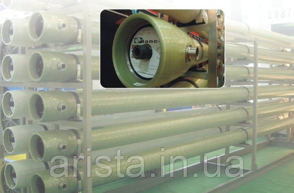 Корпус мембрани 8" скловолокно BH8E 300-2-W