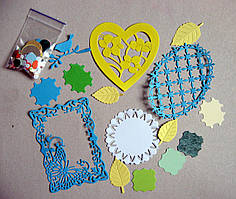 Набір для скрапбукінгу "Літо - 2" 15 елементів