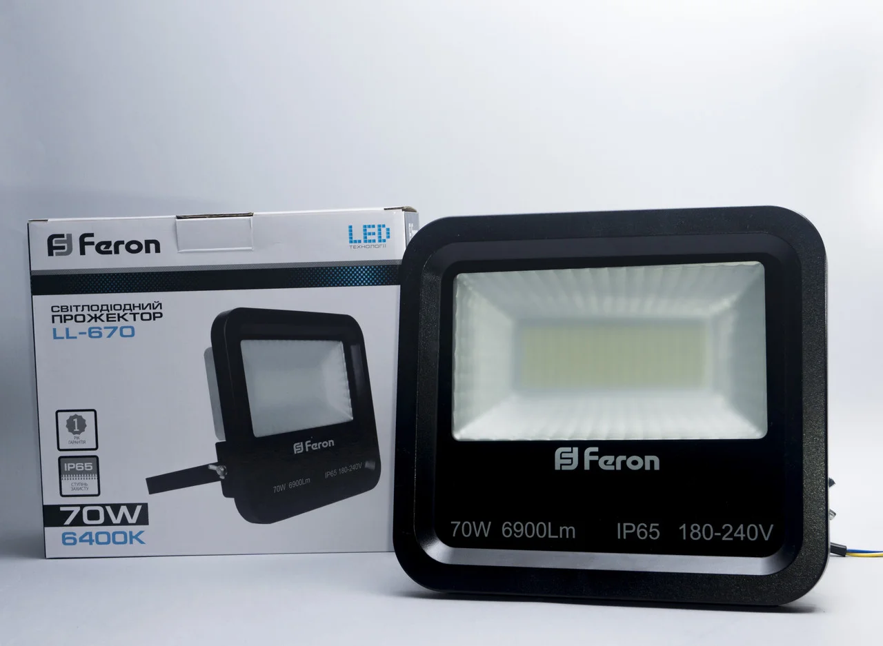 Многоматричный прожектор LED 70w SMD Feron LL-670