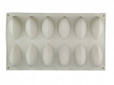 Силіконова Форма для євродесертів Quenelle