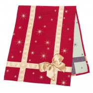Доріжка новорічна гобеленова, 37х100 см, ексклюзивні подарунки, Новорічний текстиль