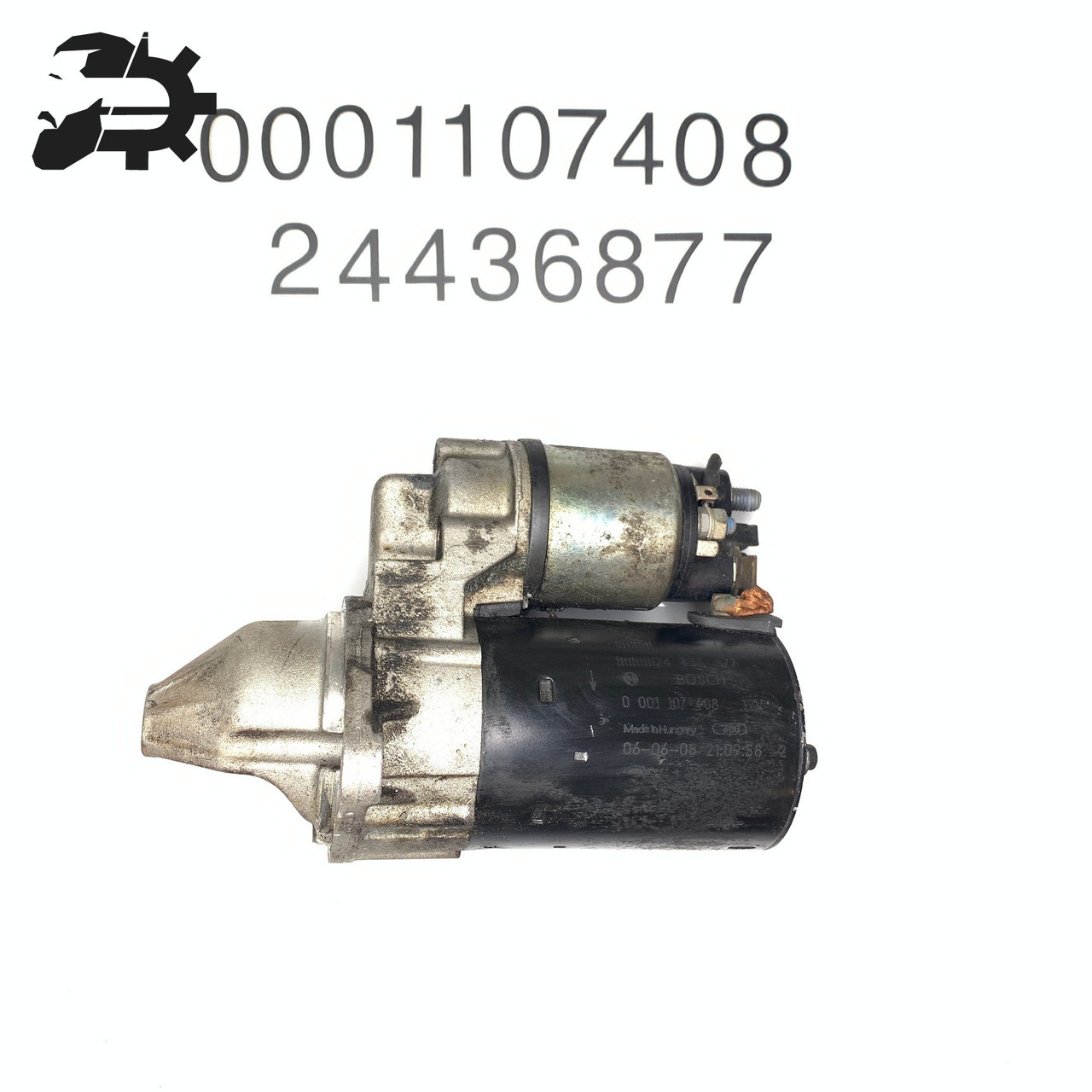 Стартер Опель Корса Б, opel Corsa B 1.2-1.6 0001107408, 24436877
