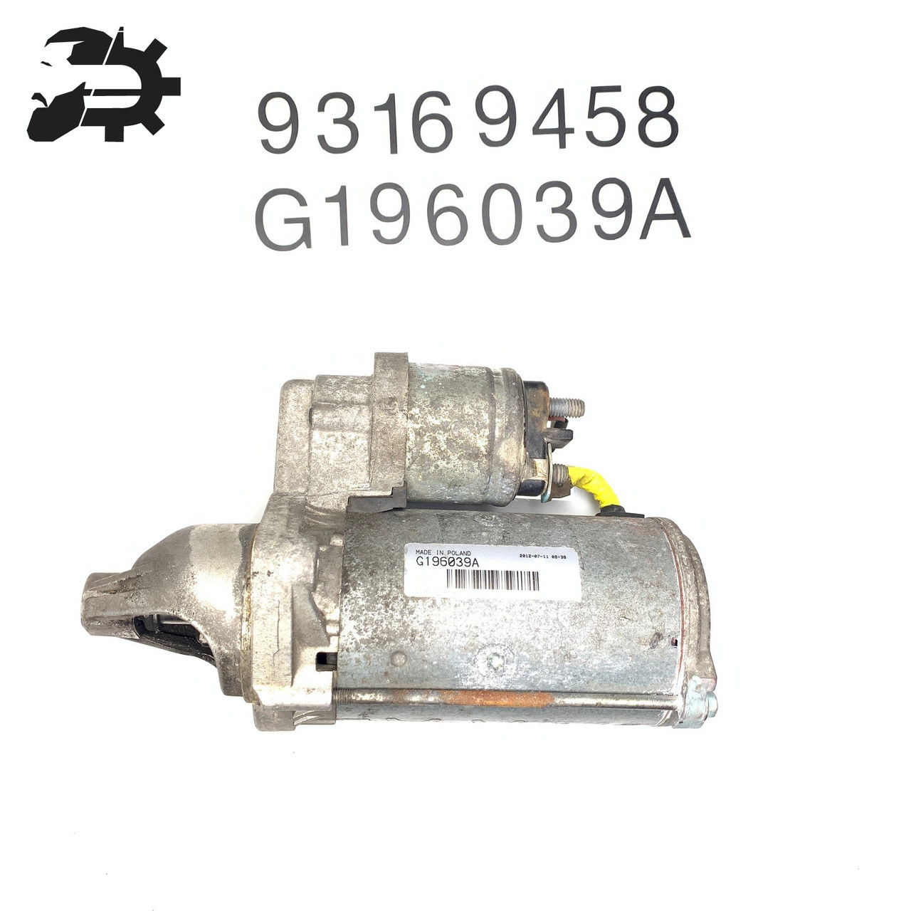 Стартер Опель Астра J, opel Astra J 1.3 CDTI 55578093, 93169458
