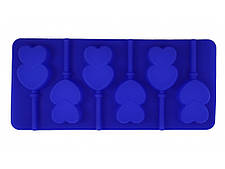 Форма силіконова Сердечка 2 (Колір в асортименті)