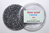 Глітер (блискітки), колір графіт, 10 г No68, фото 2