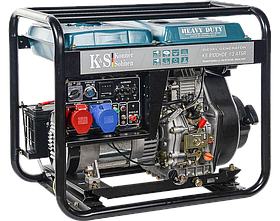 Дизельний генератор kner & Shnen KS 8100HDE-1/3 ATSR (6 кВт)