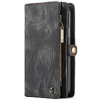 Чехол-кошелек CaseMe Retro Leather для Apple iPhone 11 Pro, Black