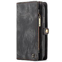 Чехол-кошелек CaseMe Retro Leather для Apple iPhone Xs Max, Black