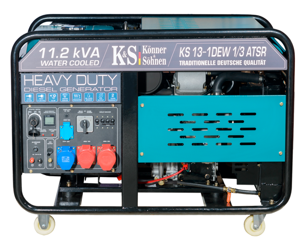 Дизельний генератор Könner & Söhnen KS 13-1DEW 1/3 ATSR (8 кВт)