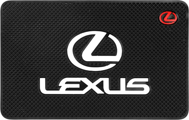 Протиковзний килимок у машину Lexus (20х13 см)