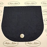 Клапан для сумки "Мавки". Колір "Темно-синій", фото 2