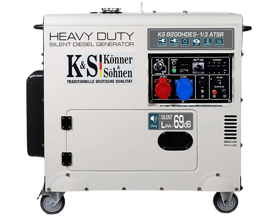 Дизельний генератор Könner & Söhnen KS 8200HDES-1/3 ATSR (6 кВт)