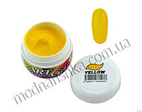 Гель-краска BLAZE Art Gel Yellow желтая, 5 ml
