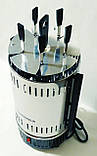 Электрошашлычница GRUNHELM GSE10 (5 шампурів), фото 3