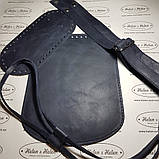 Клапан для рюкзака. Колір "Темно-синій"., фото 5