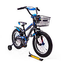 Дитячий велосипед Hammer S-700 R16" (Синій)