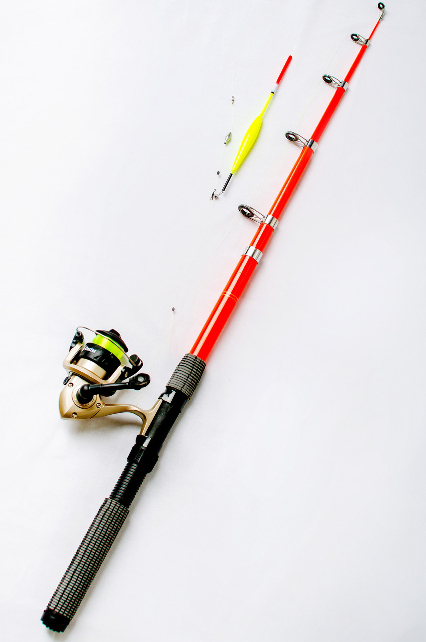 Набір Вудка поплавців +котушка + Подарунок!, фото 1