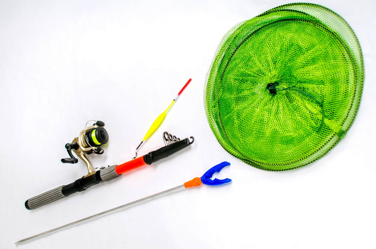 Набір Вудлище +котушка +садок + Подарунок!, фото 1