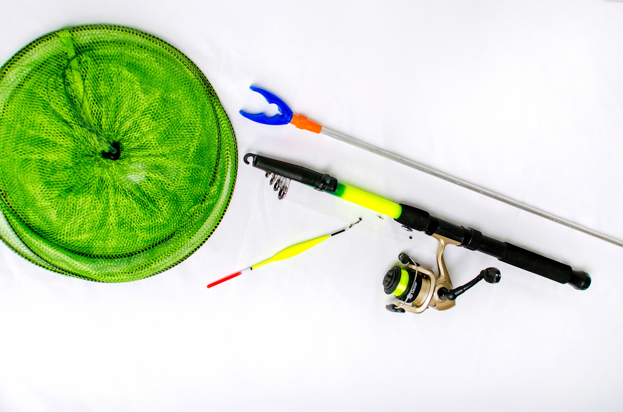 Поплавцевий набір вудка +садок + Подарунок!, фото 1