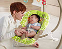 Заколисуючий центр колиска гойдалка Тропічні друзі Fisher Price Y8648, фото 8