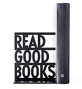Тримач для книг Read Good Books (чорний), фото 2