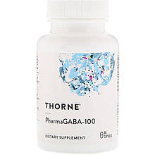 Гамма-аміномасляна кислота Thorne Research "PharmaGABA-100" 100 мг (60 капсул)