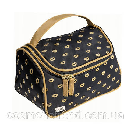 Косметичка жіноча дорожня Reed Gold Lips 7595 (Польща) 22,5*14*14,5 см, фото 1
