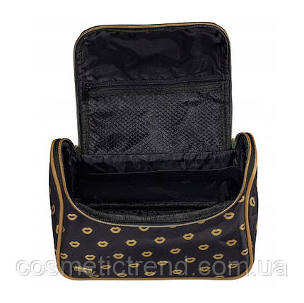 Косметичка жіноча дорожня Reed Gold Lips 7595 (Польща) 22,5*14*14,5 см, фото 3
