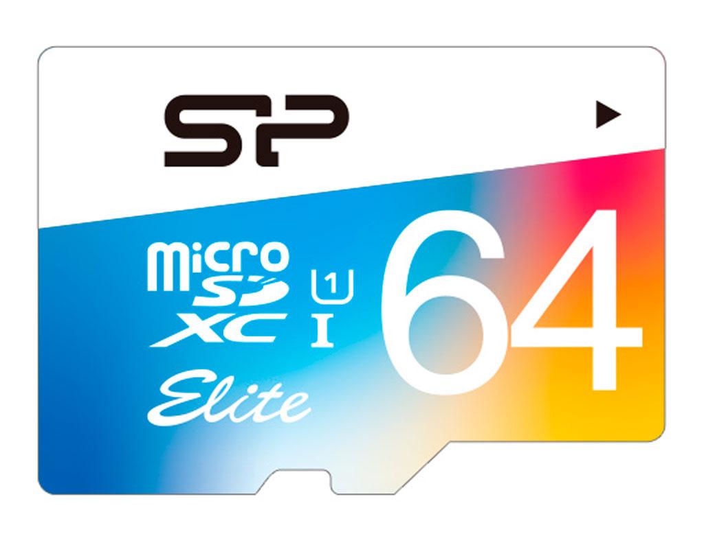 Картка пам'яті Silicon Power 64 GB microSDXC class 10 UHS-I (SP064GBSTXBU1V20)