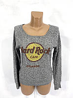 Кофта стильная, винтажная Hard Rock Cafe, оверсайз, Разм S, Отл сост