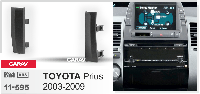 2-DIN переходная рамка TOYOTA Prius 2003-2009, CARAV 11-595