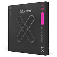 Струны для бас гитары D'Addario XTB45130 XT Bass Regular Light (5 струн .050-.130)