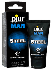 Гель для пеніса стимулюючий pjur MAN Steel Gel 50 ml з екстрактом паприки і ментолом 777Store.com.ua