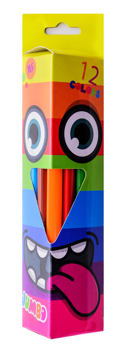 Олівці 12 цв. Jumbo код: 290370, фото 1