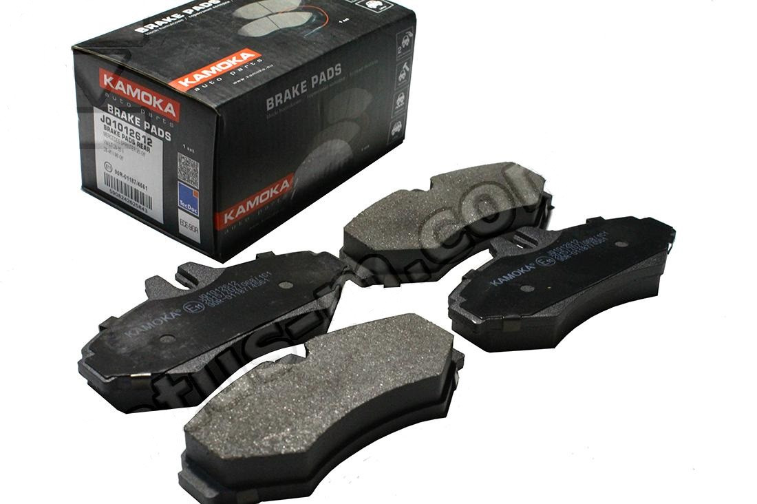 Колодка гальмівна Mercedes Sprinter,VW Lt задня (виробництво KAMOKA), фото 1