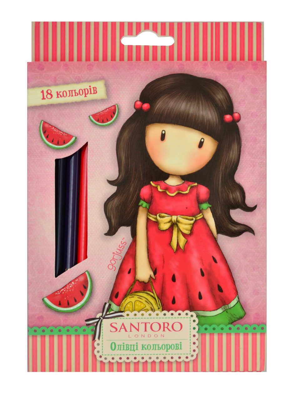 Олівці 18 кол. Santoro Summer код: 290568, фото 1