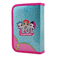 Пенал-книжка твердий одинарний з двома клапанами LOL Juicy (532765), фото 2