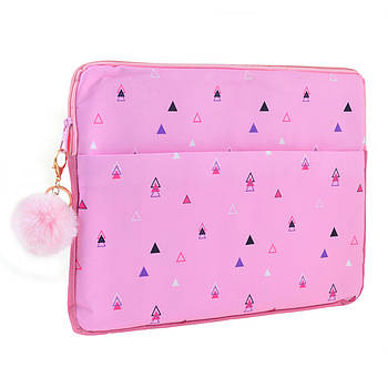 Чохол для ноутбука YES Triango рожевий код: 557822