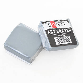 Ластик-клячка класичний "SANTI" 35*35*10 мм код: 560458