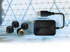 Система контролю тиску в шинах USB TPMS Android для більшості автомобілів Зовнішні датчики