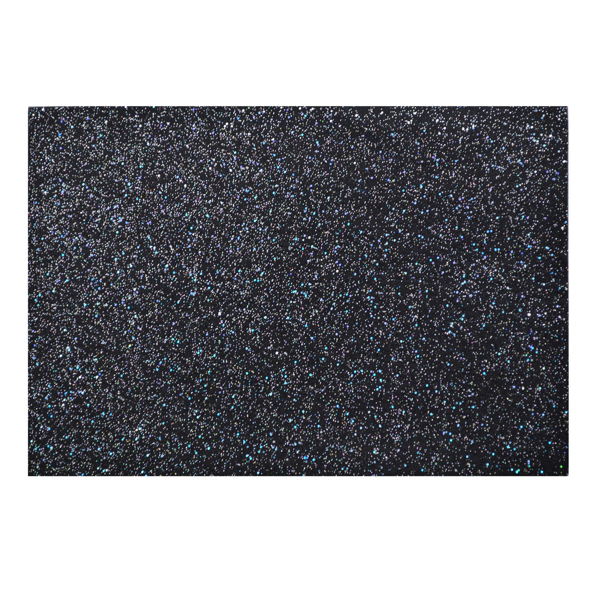 Набір Фетр Santi м'який з глит. чорний 21*30см (10л) код: 741818, фото 1