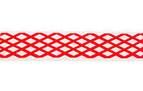 Фігурна стрічка самоклеюча Вуаль оксамитна червона 1.5 м код: 742371, фото 2