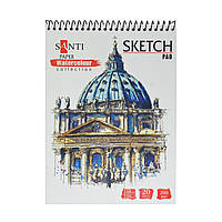 Альбом для акварели Santi Travelling А5 Paper Watercolour Collection 20л 200г/м2 742606