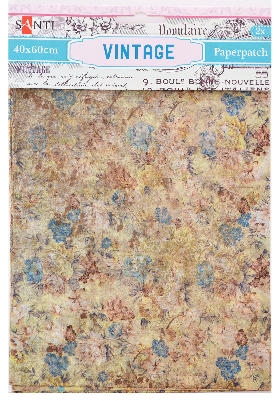 Папір для декупажу Vintage 2 аркуша 40*60 см код: 952485