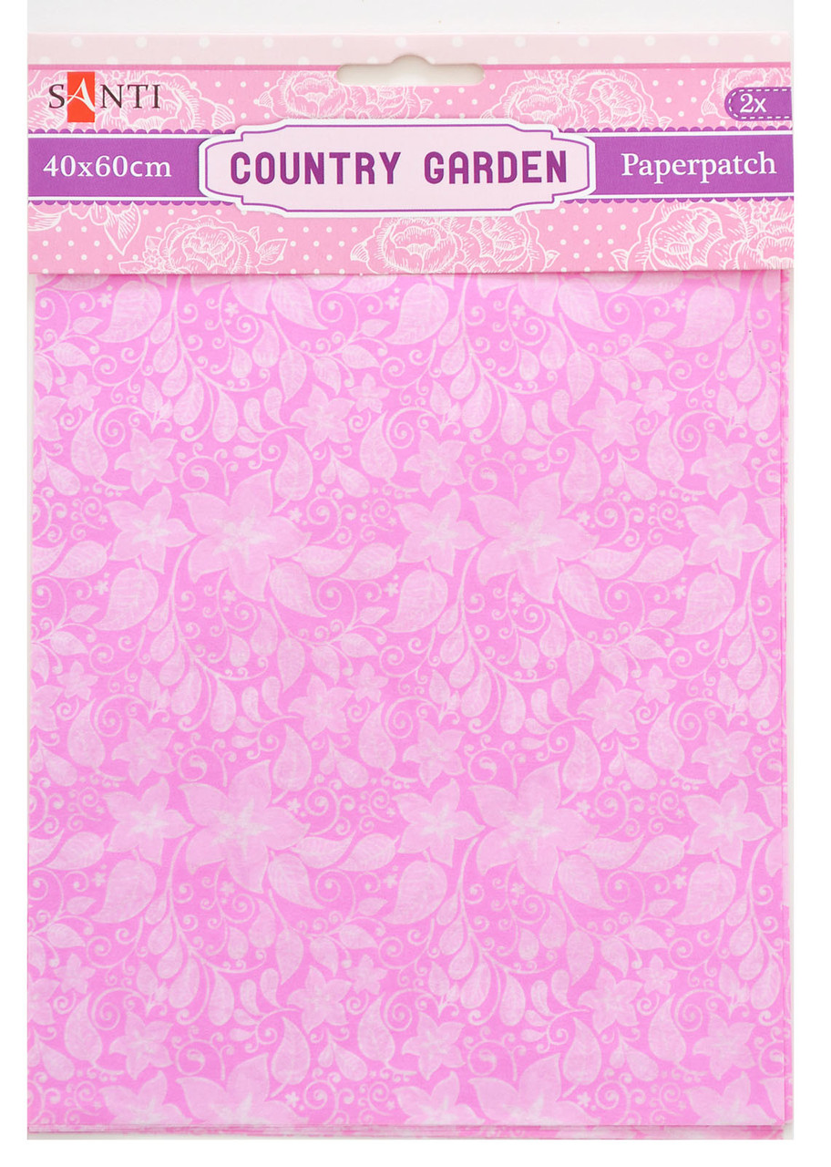 Папір для декупажу Country garden 2 аркуша 40*60 см код: 952515